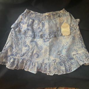 Cute blue bandana skirt